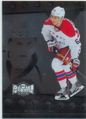 2014-15 FLEER SHOWCASE - ANDRE BURAKOVSKY #27 METAL UNIVERSE