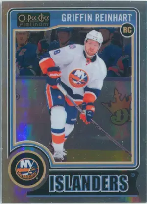 2014-15 O-PEE-CHEE PLATINUM - GRIFFIN REINHART #192 ROOKIE