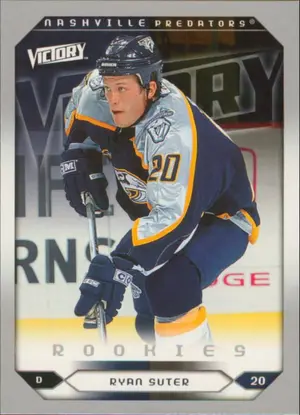 2005-06 VICTORY - RYAN SUTER #287 ROOKIES