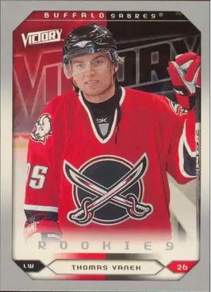 2005-06 VICTORY - THOMAS VANEK #292 ROOKIES