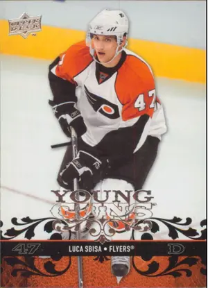 2008-09 UPPER DECK - LUCA SBISA #234 YOUNG GUNS