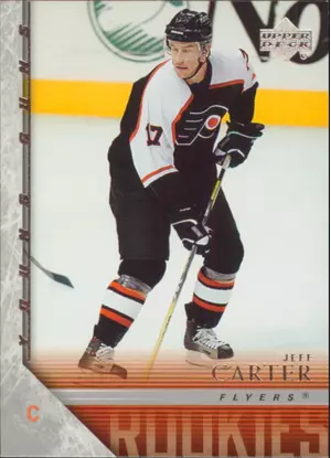 2005-06 UPPER DECK - JEFF CARTER #444 YOUNG GUNS