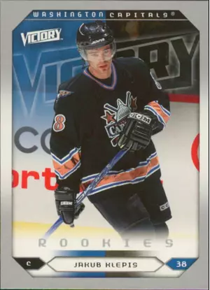 2005-06 VICTORY - JAKUB KLEPIS #265 ROOKIES