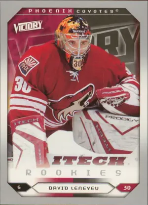 2005-06 VICTORY - DAVID LENEVEU #267 ROOKIES