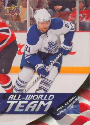 2011-12 UPPER DECK - PHIL KESSEL #AW26 ALL-WORLD TEAM