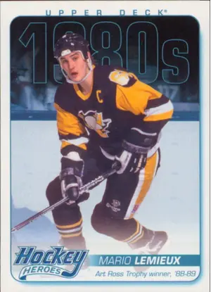 2012-13 UPPER DECK - MARIO LEMIEUX #HH50 HOCKEY HEROES