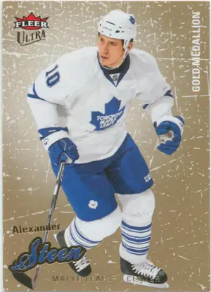 2008-09 FLEER ULTRA - ALEXANDER STEEN #91 GOLD MEDALLION