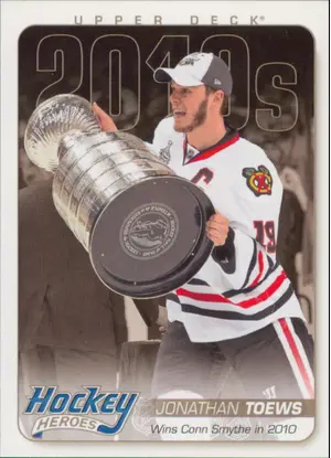 2014-15 UPPER DECK - JONATHAN TOEWS #HH90 HOCKEY HEROES