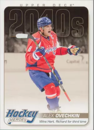 2014-15 UPPER DECK - ALEX OVECHKIN #HH80 HOCKEY HEROES