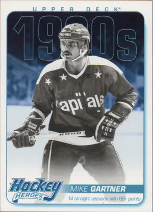 2012-13 UPPER DECK - MIKE GARTNER #HH46 HOCKEY HEROES
