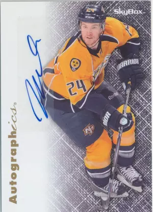 2012-13 FLEER RETRO - MATTHEW HALISCHUK #96-MH AUTOGRAPHICS