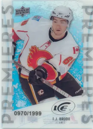 2010-11 ICE - T.J. BRODIE #65 PREMIERES 970/1999