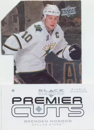 2008-09 BLACK DIAMOND - BRENDEN MORROW #PDC8 PREMIER CUTS SINGLE DIAMOND