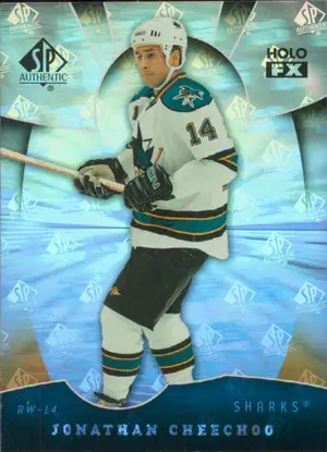 2008-09 SP AUTHENTIC - JONATHAN CHEECHOO #FX76 HOLO FX