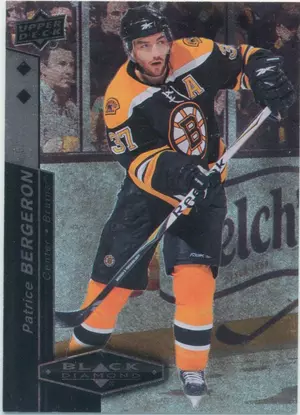 2010-11 BLACK DIAMOND - PATRICE BERGERON #113 DOUBLE DIAMOND