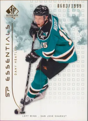 2009-10 SP AUTHENTIC - DANY HEATLEY #109 SP ESSENTIALS 683/1999