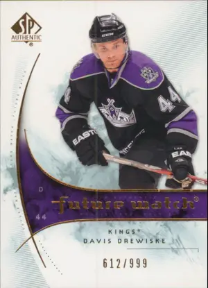 2009-10 SP AUTHENTIC - DAVID DREWISKE #183 FUTURE WATCH 612/999