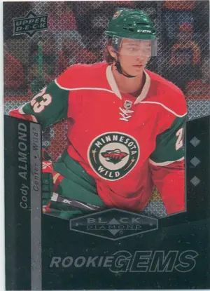 2010-11 BLACK DIAMOND - CODY ALMOND #160 ROOKIE GEMS TRIPLE DIAMOND