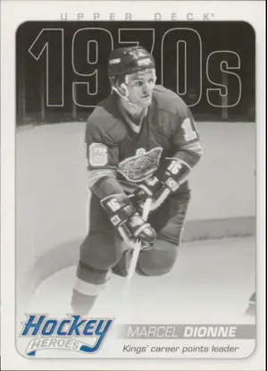 2012-13 UPPER DECK - MARCEL DIONNE #HH35 HOCKEY HEROES