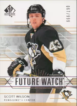 2014-15 SP AUTHENTIC - SCOTT WILSON #257 FUTURE WATCH 67/999