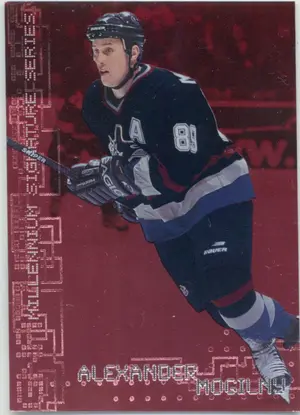 1999-00 BE A PLAYER MILLENNIUM - ALEXANDER MOGILNY #243 RUBY 641/1000