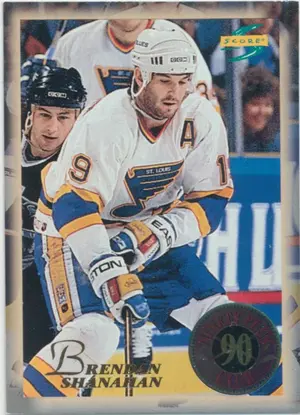 1994-95 SCORE - BRENDAN SHANAHAN #NP8 NINETY PLUS CLUB