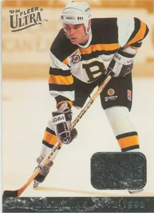 1993-94 FLEER ULTRA - ADAM OATES #2 CAREER HIGHLIGHTS