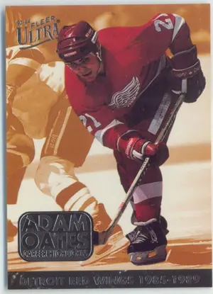 1993-94 FLEER ULTRA - ADAM OATES #3 CAREER HIGHLIGHTS