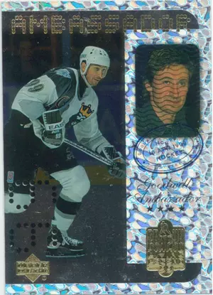 1999 WAYNE GRETZKY LIVING LEGEND - WAYNE GRETZKY #GW4 GOODWILL AMBASSADOR