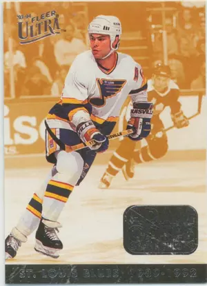 1993-94 FLEER ULTRA - ADAM OATES #7 CAREER HIGHLIGHTS