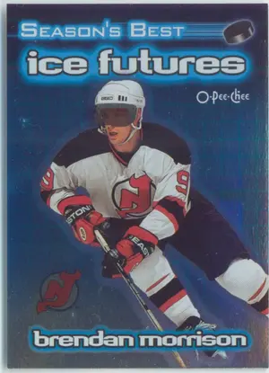 1999-00 O-PEE-CHEE - BRENDAN MORRISON #IF6 ICE FUTURES