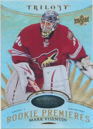 2014-15 TRILOGY - MARK VISENTIN #116 ROOKIE 796/799