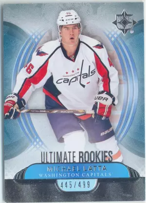 2013-14 ULTIMATE COLLECTION - MICHAEL LATTA #61 ROOKIE 445/499
