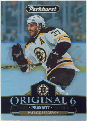 2018-19 PARKHURST - PATRICE BERGERON #O6-8 ORIGINAL 6