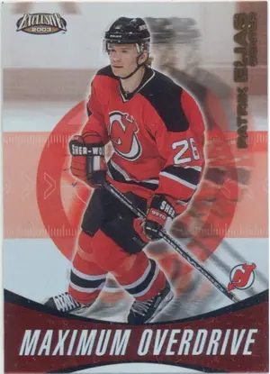 2002-03 EXCLUSIVE - PATRIK ELIAS #12 MAXIMUM OVERDRIVE