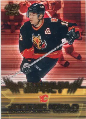 2003-04 PACIFIC - JAROME IGINLA #2 MAXIMUM IMPACT