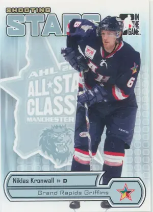 2005-06 HEROES AND PROSPECTS - NIKLAS KRONWALL #AS-08 SHOOTING STARS