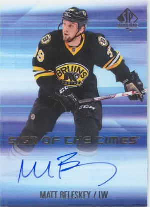 2015-16 SP AUTHENTIC - MATT BELESKEY #SOTT-BS SIGN OF THE TIMES