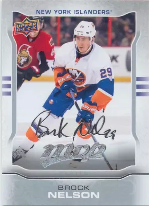 2014-15 MVP - BROCK NELSON #127 SILVER SCRIPT