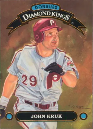 1992 Donruss - John Kruk #DK-12 Diamond Kings