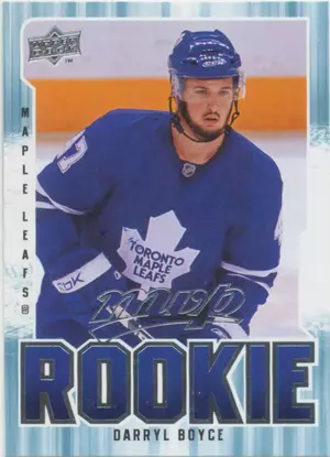 2008-09 MVP - DARRYL BOYCE #342 ROOKIE
