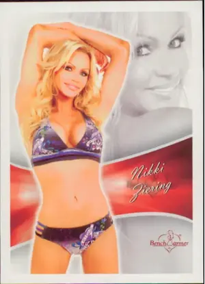 2013 Benchwarmer Bubblegum - Nikki Ziering #20
