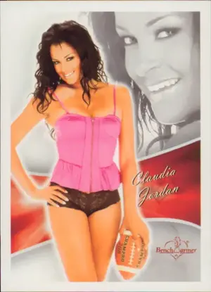 2013 Benchwarmer BubbleGum - Claudia Jordan #24
