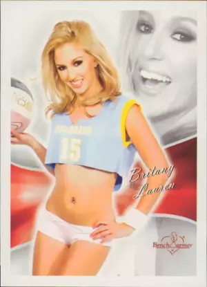 2013 Benchwarmer BubbleGum - Britany Lauren #43