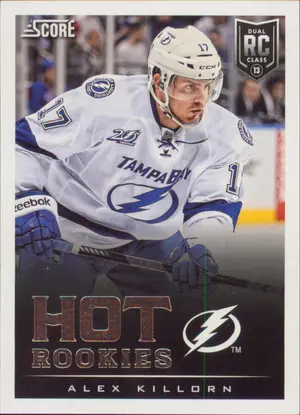 2013-14 SCORE - ALEX KILLORN #591 HOT ROOKIES
