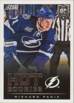2013-14 SCORE - RICHARD PANIK #603 HOT ROOKIES