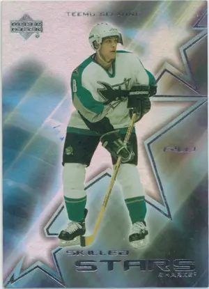 2001-02 UPPER DECK - TEEMU SELANNE #SS4 SKILLED STARS
