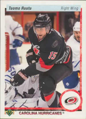 2010-11 UPPER DECK - TUOMO RUUTU #165 20TH ANNIVERSARY