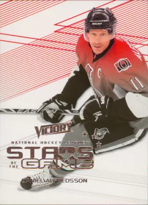 2010-11 VICTORY - DANIEL ALFREDSSON #SOG-DA STARS OF THE GAME