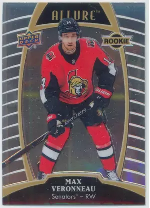 2019-20 ALLURE - MAX VERONNEAU #77 ROOKIE